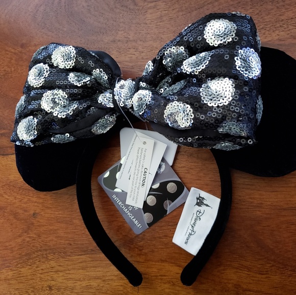 Authentic Disney Ariel Interchangeable Bow Swap Your Bow Minnie Ears Headband